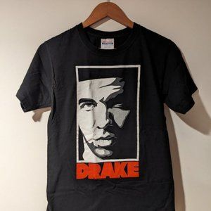Vintage 2010 Drake Take Care Photo Portrait Small T-shirt